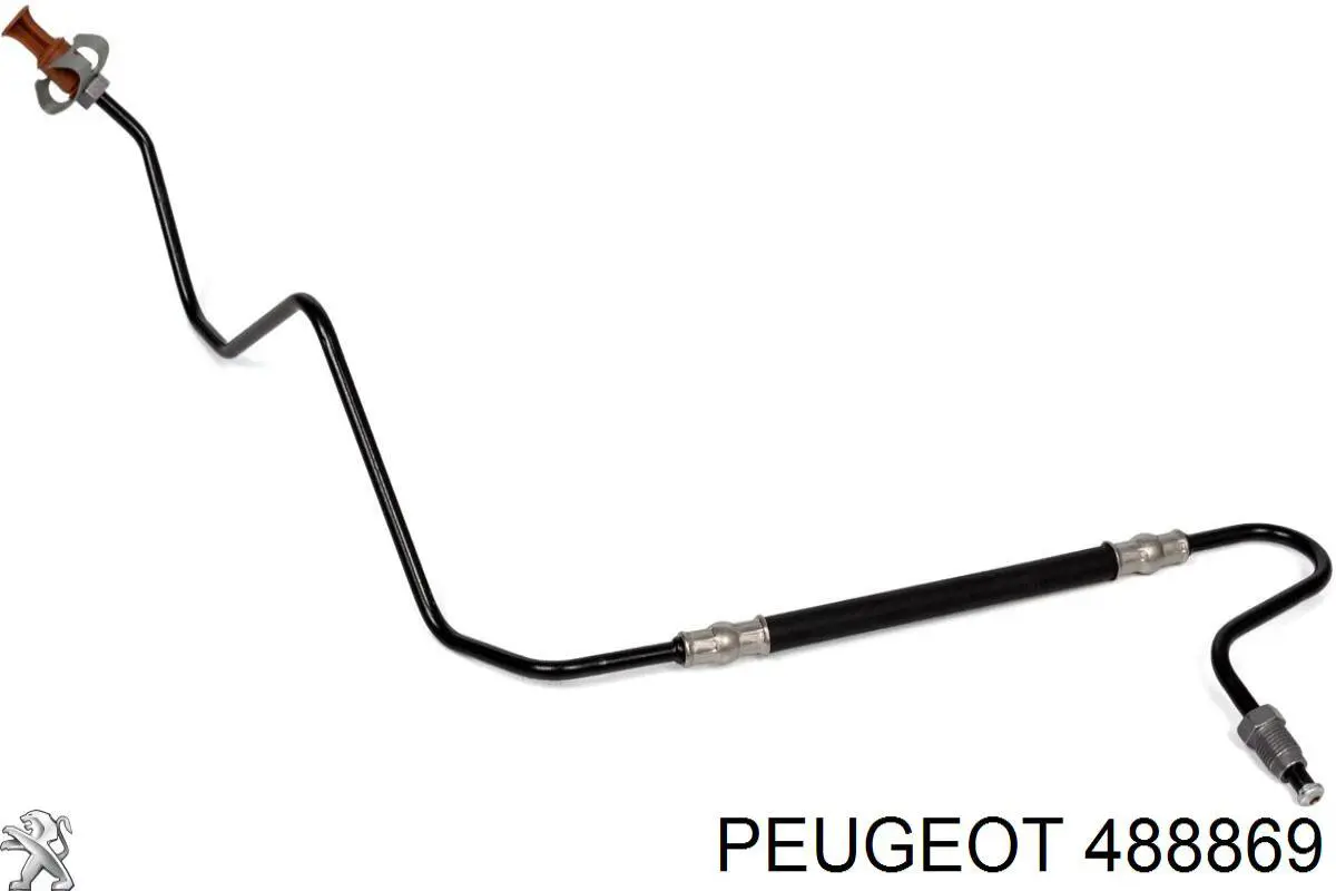 488869 Peugeot/Citroen Mangueira do freio traseira esquerda