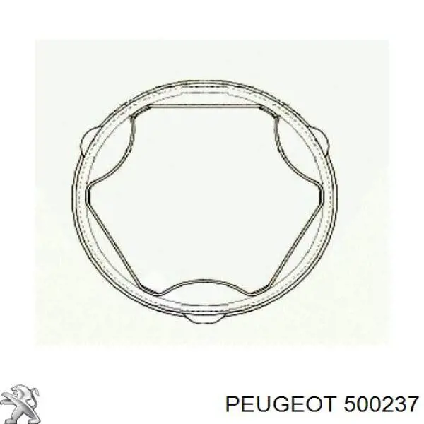 Compre 500237 Peugeot/Citroen Mola dianteira