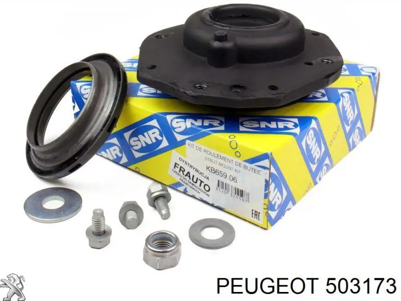 503173 Peugeot/Citroen Suporte de amortecedor dianteiro