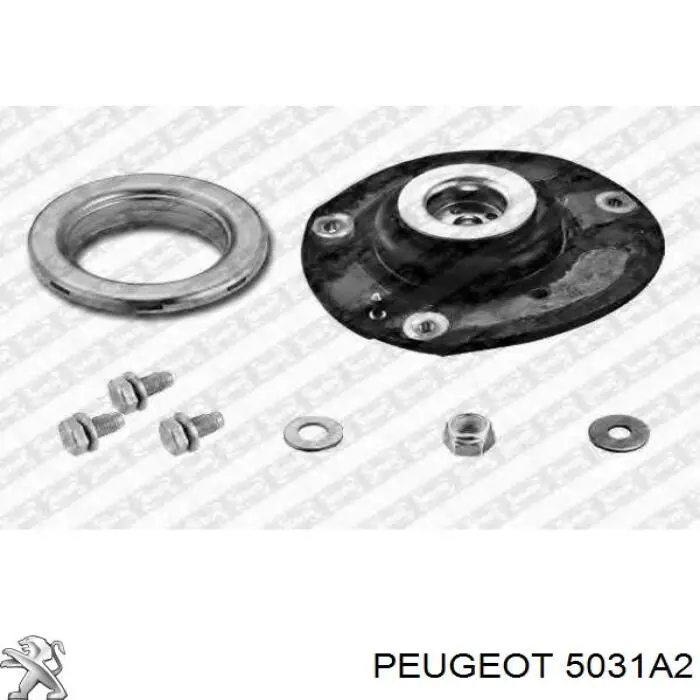 Compre 5031A2 Peugeot/Citroen Suporte de amortecedor dianteiro esquerdo