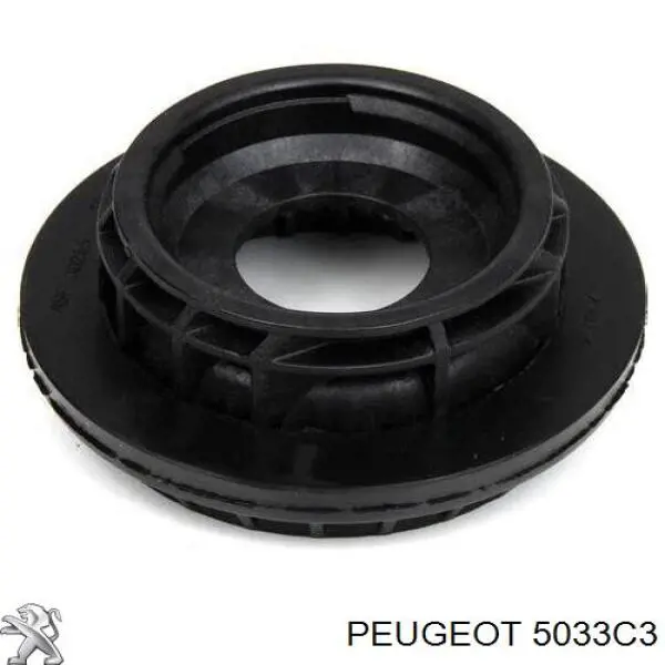 5033C3 Peugeot/Citroen Espaçador (anel de borracha) da mola dianteira superior