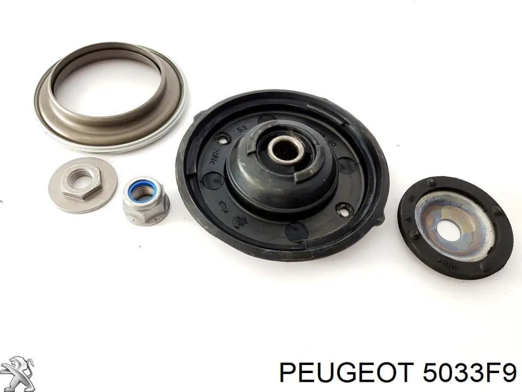Copo de suporte superior de mola dianteira 00005033F9 Peugeot/Citroen
