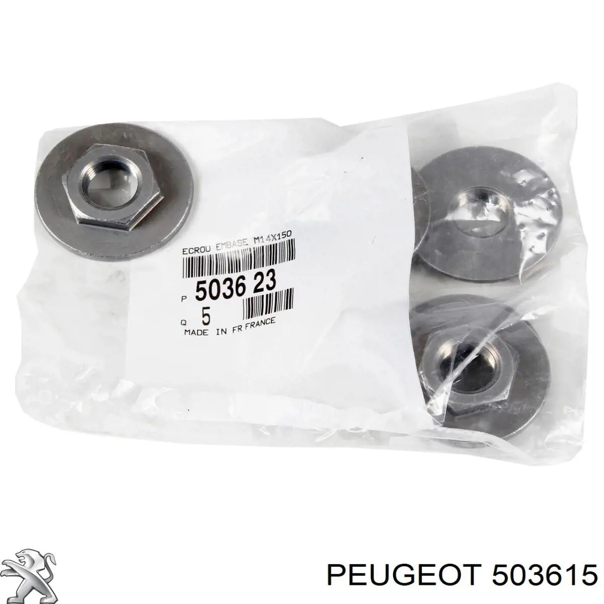 Porca da haste de amortecedor dianteiro Peugeot/Citroen 0000503615 preço, a partir de 2,36 USD
