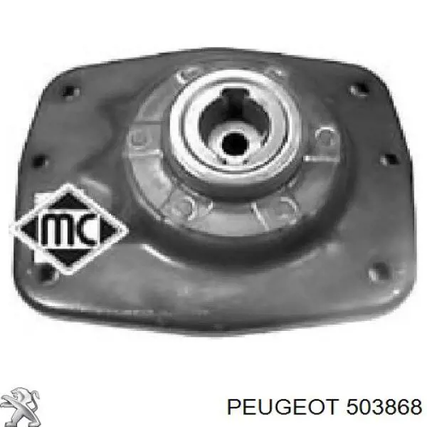 503868 Peugeot/Citroen Suporte de amortecedor dianteiro esquerdo