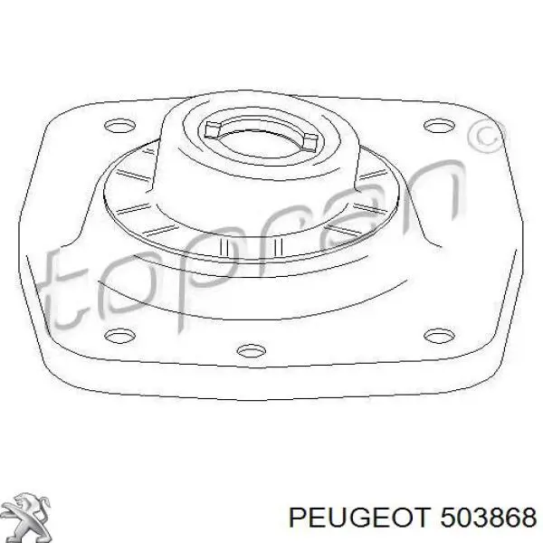 Compre 503868 Peugeot/Citroen Suporte de amortecedor dianteiro esquerdo