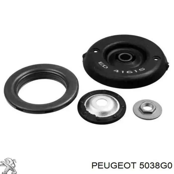 5038G0 Peugeot/Citroen Suporte de amortecedor dianteiro
