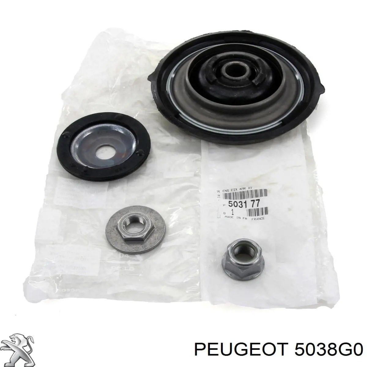 Compre 5038G0 Peugeot/Citroen Suporte de amortecedor dianteiro