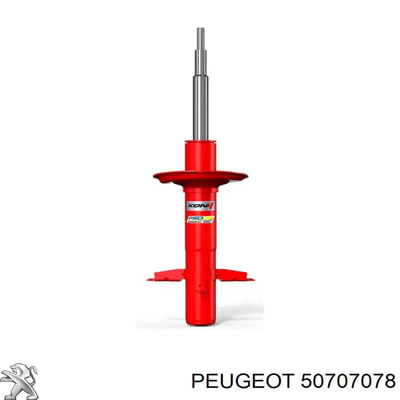 Compre 50707078 Peugeot/Citroen Amortecedor dianteiro