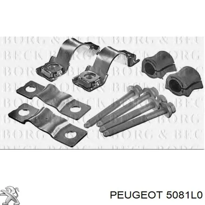 Compre 5081L0 Peugeot/Citroen Estabilizador dianteiro