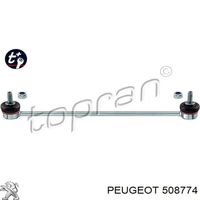 Compre 508774 Peugeot/Citroen Montante de estabilizador dianteiro