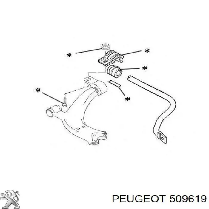 509619 Peugeot/Citroen 