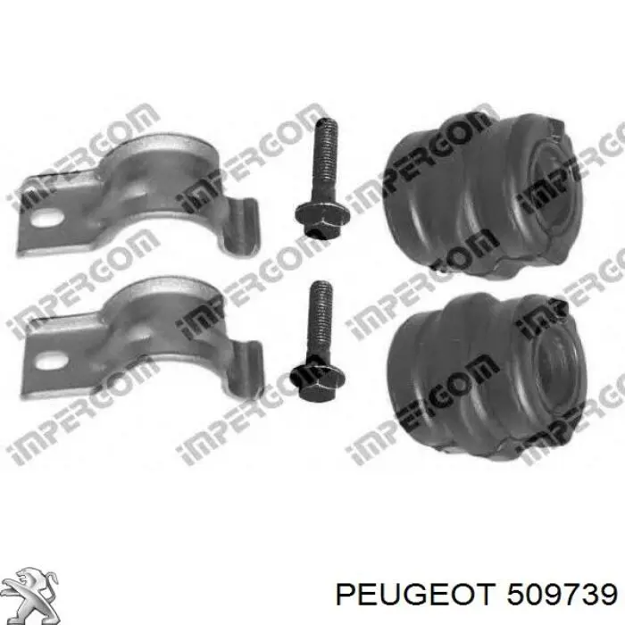 Braçadeira de fixação da bucha de estabilizador dianteiro Peugeot/Citroen 509739 preço, a partir de 21,85 USD