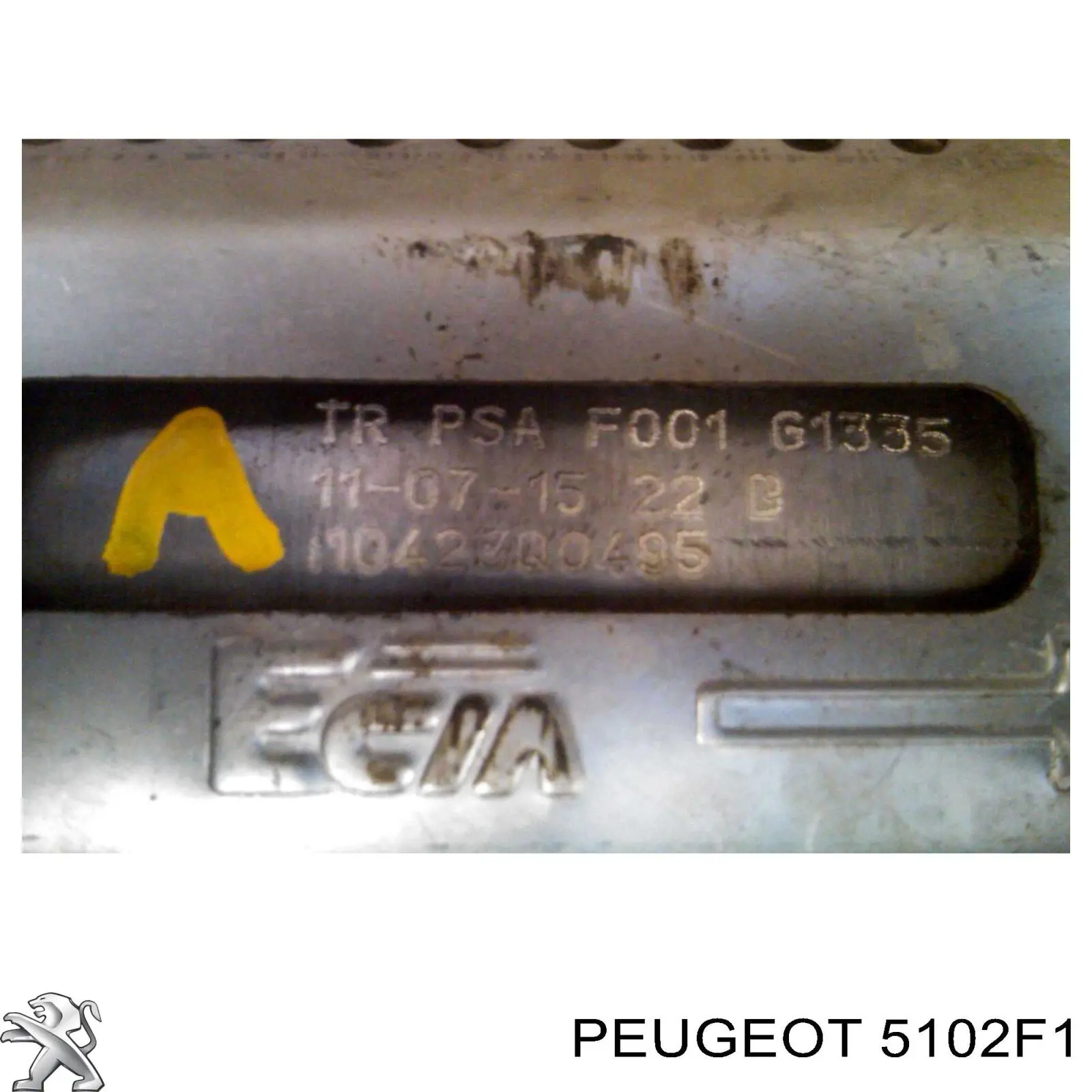 Mola traseira Peugeot/Citroen 5102F1 preço, a partir de 69,37 USD
