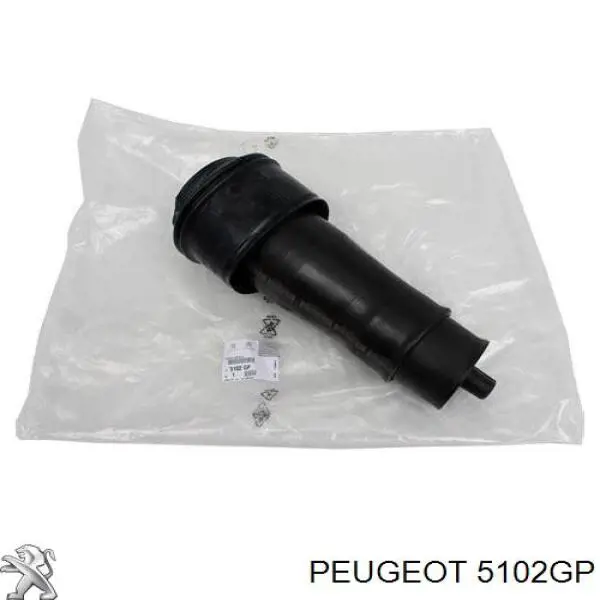Coxim pneumático (suspensão de lâminas pneumática) do eixo traseiro Peugeot/Citroen 5102GP preço, a partir de 234,00 USD