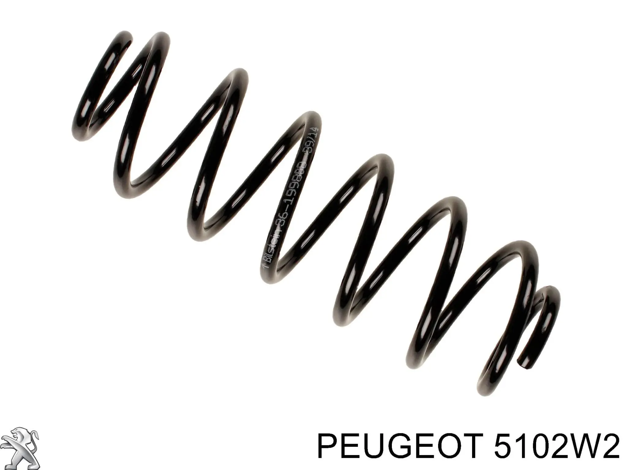 Mola traseira Peugeot/Citroen 5102W2 preço, a partir de 26,57 USD