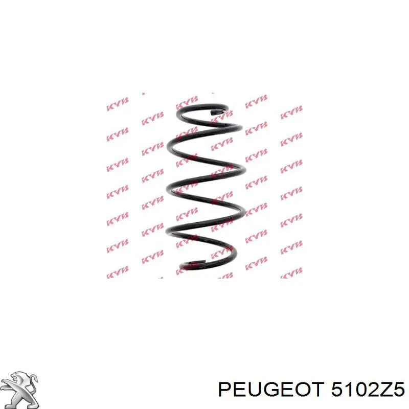 Mola traseira Peugeot/Citroen 5102Z5 preço, a partir de 36,29 USD