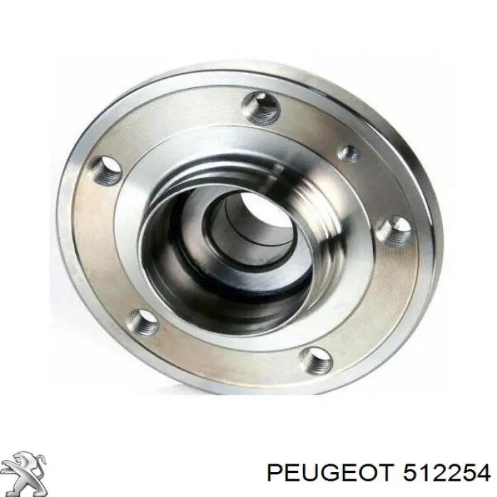 512254 Peugeot/Citroen Espaçador (anel de borracha) da mola traseira inferior