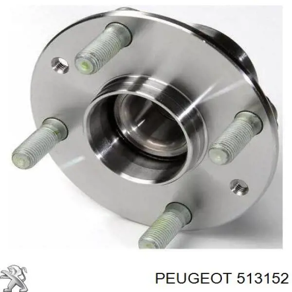 Compre 513152 Peugeot/Citroen Bloco silencioso de viga traseira (de plataforma veicular)