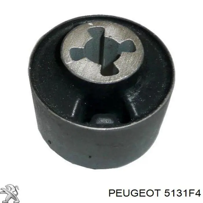 5131F4 Peugeot/Citroen Bloco silencioso de viga traseira (de plataforma veicular)