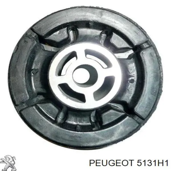 5131H1 Peugeot/Citroen Bloco silencioso de viga traseira (de plataforma veicular)