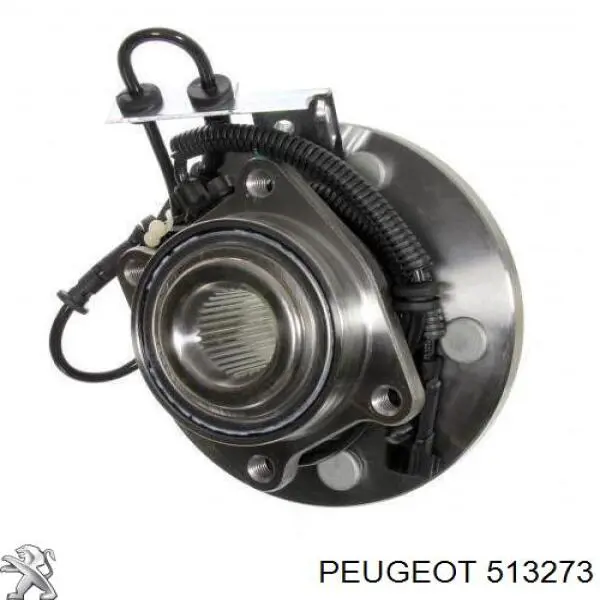 513273 Peugeot/Citroen Bloco silencioso de viga traseira (de plataforma veicular)