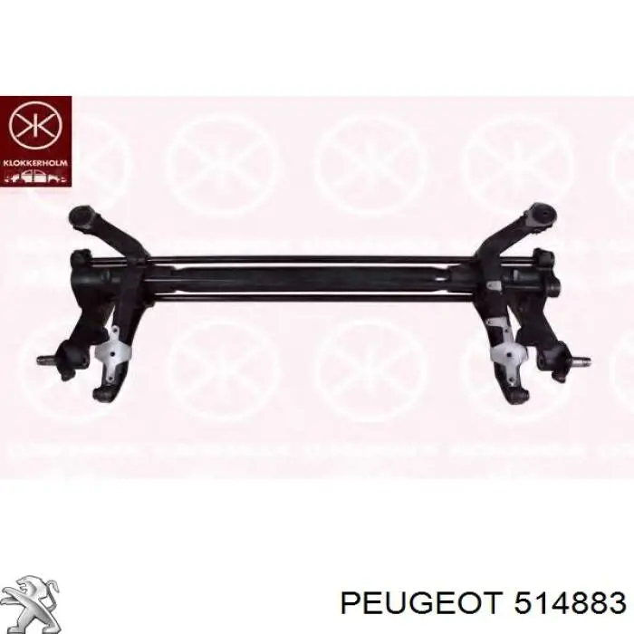 Viga de suspensão traseira (plataforma veicular) Peugeot Partner I 5F