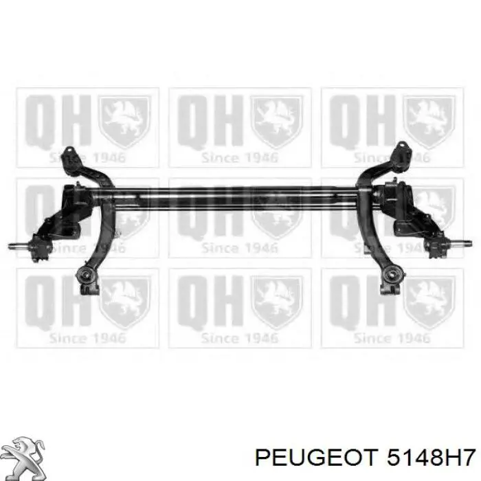 Viga de suspensão traseira (plataforma veicular) Peugeot/Citroen 5148H7 preço, a partir de 399,09 USD