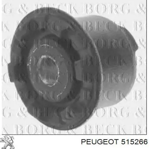 Compre 515266 Peugeot/Citroen Bloco silencioso de viga traseira (de plataforma veicular)