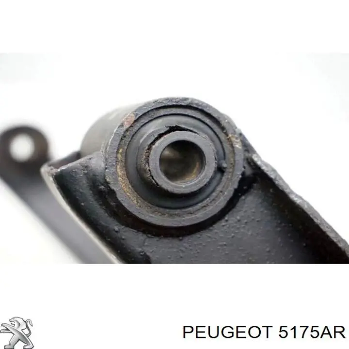 5175AR Peugeot/Citroen Braço oscilante inferior esquerdo de suspensão traseira