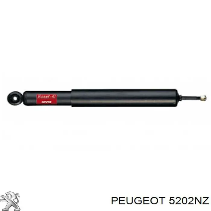 5202NZ Peugeot/Citroen Amortecedor dianteiro