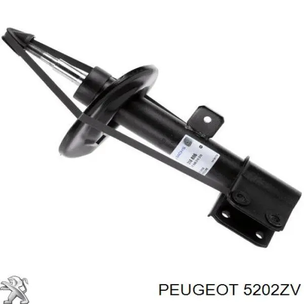 5202ZV Peugeot/Citroen Amortecedor dianteiro esquerdo