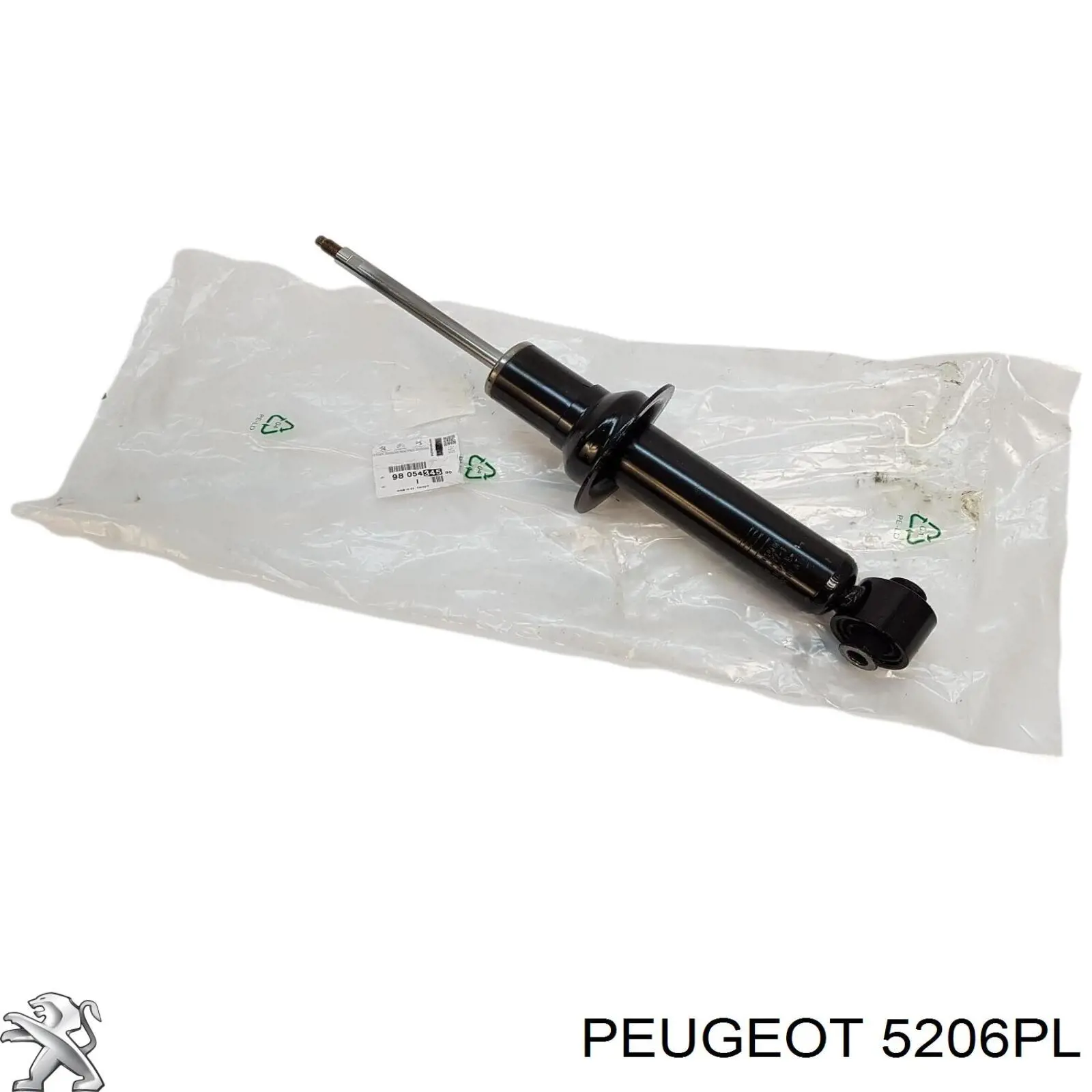 Compre 5206PL Peugeot/Citroen Amortecedor traseiro