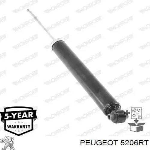 5206RT Peugeot/Citroen Amortecedor traseiro