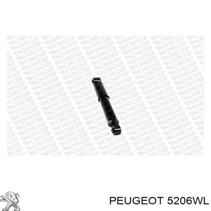 Compre 5206WL Peugeot/Citroen Amortecedor traseiro