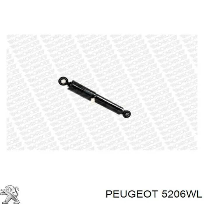 Amortecedor traseiro Peugeot/Citroen 5206WL preço, a partir de 65,07 USD