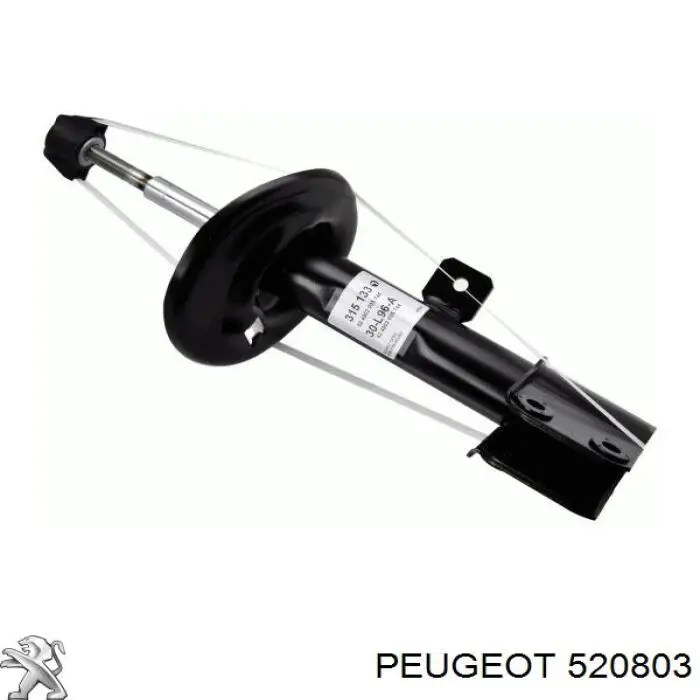 Amortecedor dianteiro esquerdo Peugeot/Citroen 520803 preço, a partir de 74,04 USD