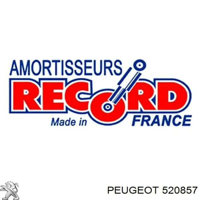 Amortecedor dianteiro direito Peugeot/Citroen 520857 preço, a partir de 66,40 USD