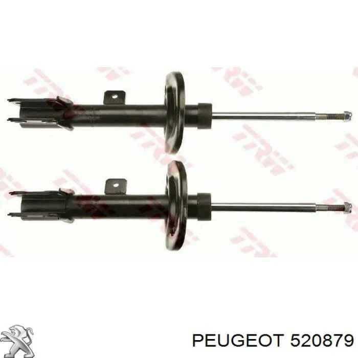 520879 Peugeot/Citroen Amortecedor dianteiro esquerdo