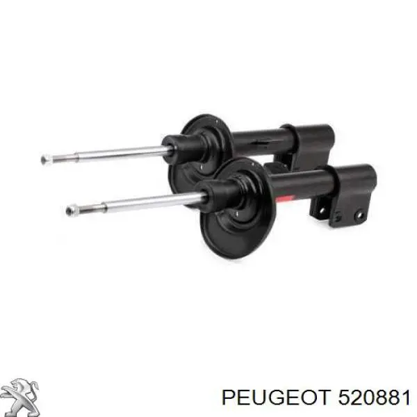 Compre 520881 Peugeot/Citroen Amortecedor dianteiro esquerdo