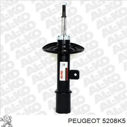 Amortecedor dianteiro direito Peugeot/Citroen 5208K5 preço, a partir de 90,25 USD