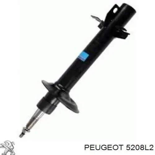 5208L2 Peugeot/Citroen Amortecedor dianteiro