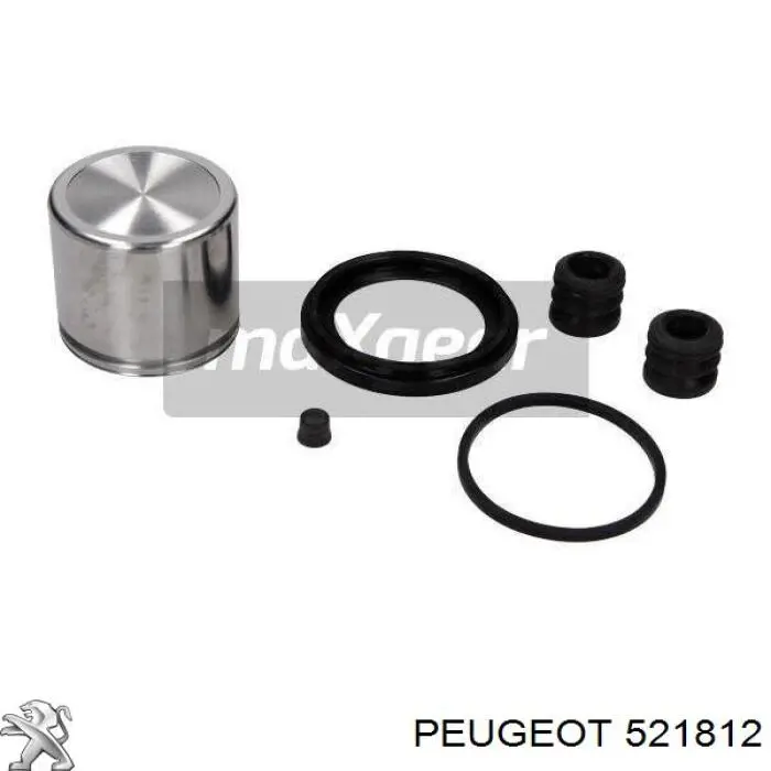 521812 Peugeot/Citroen Proteção de amortecedor traseiro