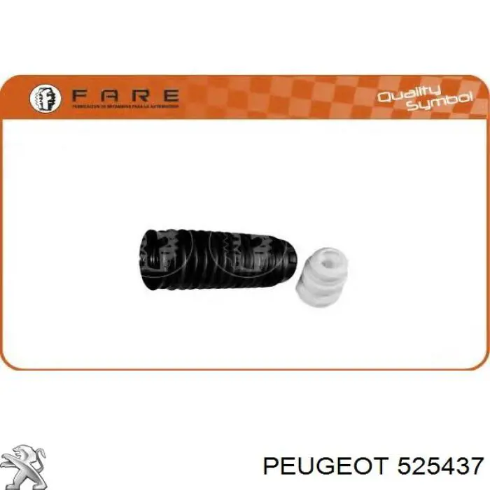 Compre 525437 Peugeot/Citroen Bota de proteção de amortecedor dianteiro