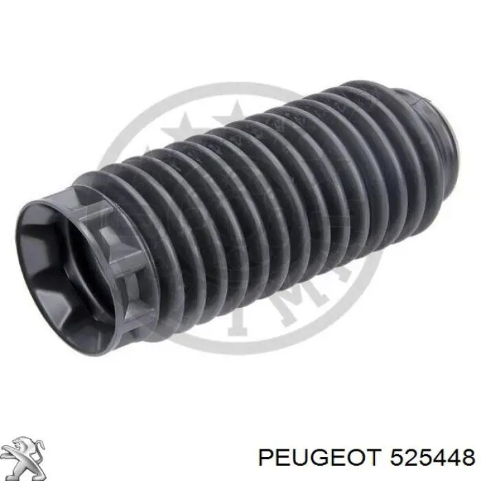 525448 Peugeot/Citroen Bota de proteção de amortecedor dianteiro