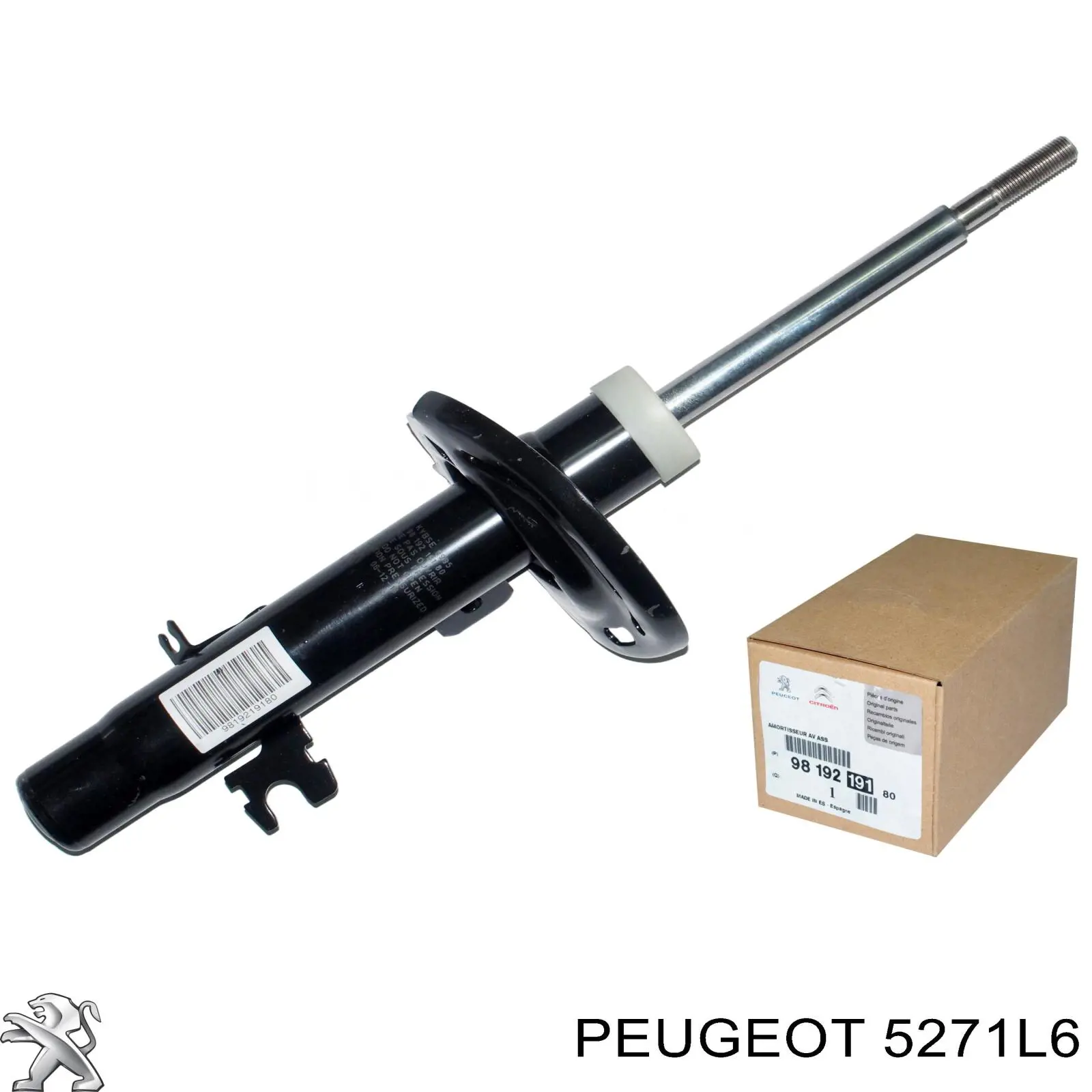 Compre 5271L6 Peugeot/Citroen Amortecedor dianteiro direito