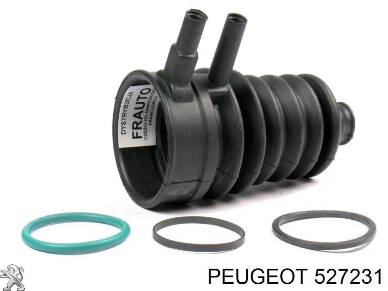 527231 Peugeot/Citroen Anel de compressão de cilindro de amortecedor