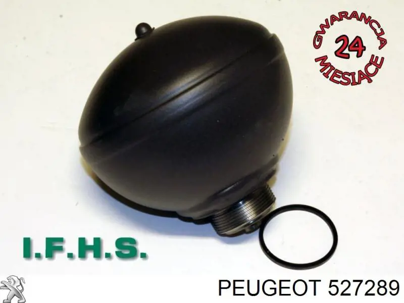 Compre 527289 Peugeot/Citroen Acumulador hidráulico traseiro do sistema de amortecimento
