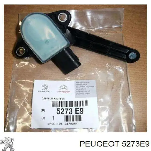 5273E9 Peugeot/Citroen Sensor traseiro do nível de posição de carroçaria