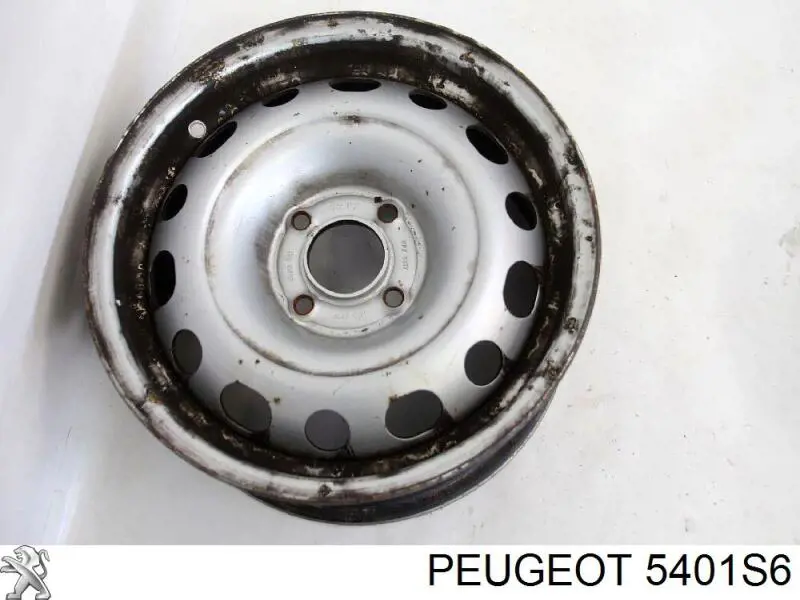 5401S6 Peugeot/Citroen Discos de roda de aço (estampados)