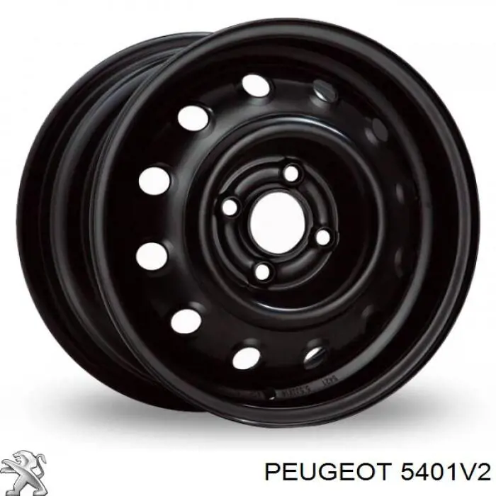 5401V2 Peugeot/Citroen Discos de roda de aço (estampados)